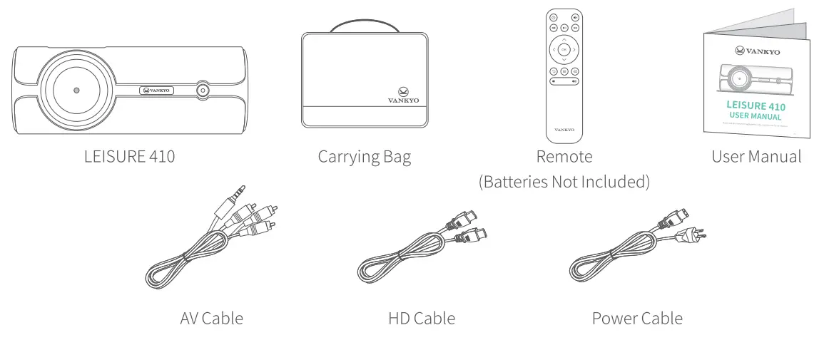 VANKYO-410-Leisure-Projector-FIG-1