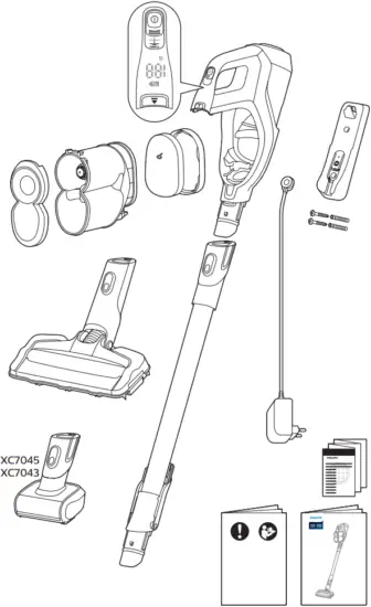 PHILIPS XC7041 - 1 - 2