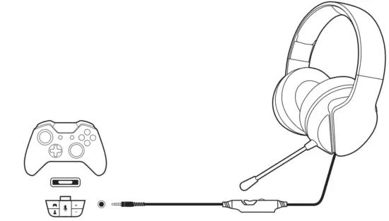 NiTHO SND JNPS WB Stereo Gaming Headset with Adjustable Microphone - Adapter