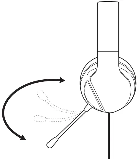 NiTHO SND JNPS WB Stereo Gaming Headset with Adjustable Microphone - MICROPHONE