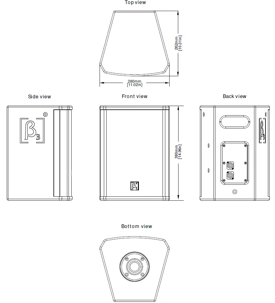 Beta-Three-MU8-Two-Way-Full-Range-Passive-Speaker-fig-19