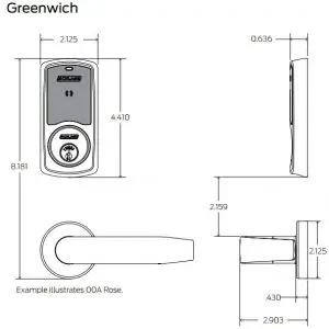 FIG 4 Exterior of the lock