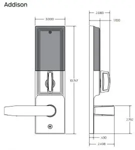 FIG 5 Interior of the lock