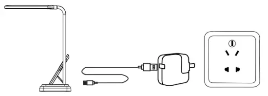 Shenzhen Haitao Sci Tech HT503 4 in 1 LED Lamp Wireless Charger - charger