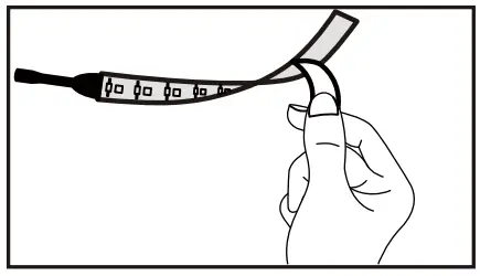 How to install the LED strip?