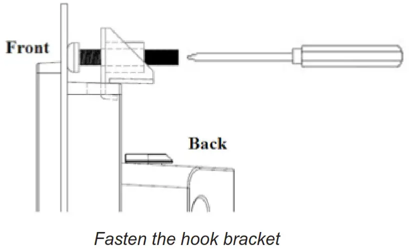 Intesis Universal Ir Air Conditioner Interface ---Fasten the hook bracket