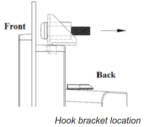 Intesis Universal Ir Air Conditioner Interface ---Hook bracket location