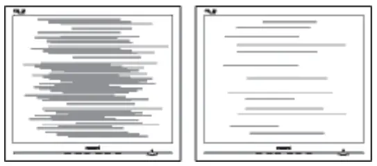 PHILIPS 193V5LSB2 LCD Monitor - Horizontal flicker appears