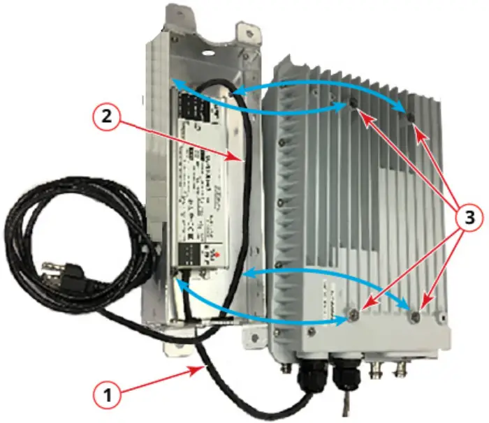Connecting the Power Supply Unit to the AP