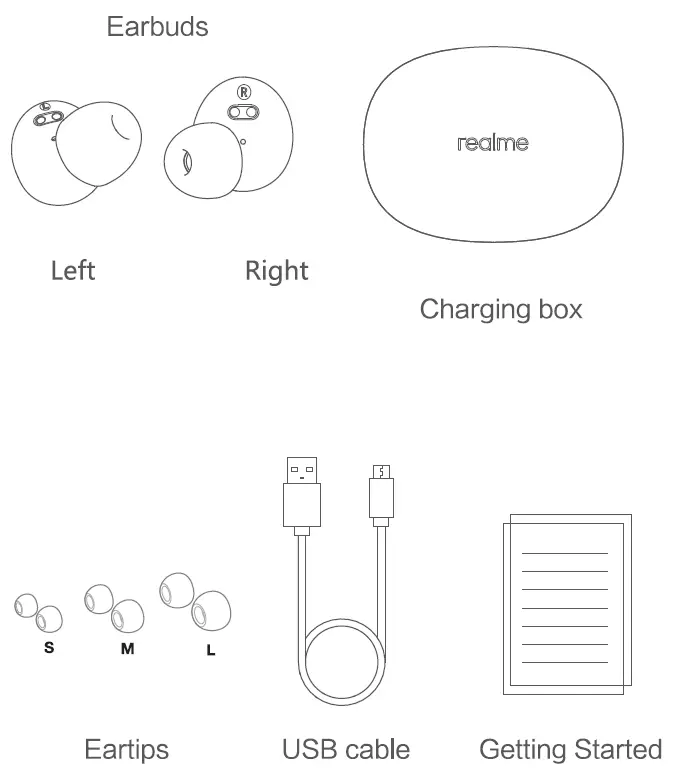 realme RMA216 Buds Qs Wireless Bluetooth Earphones fig 5