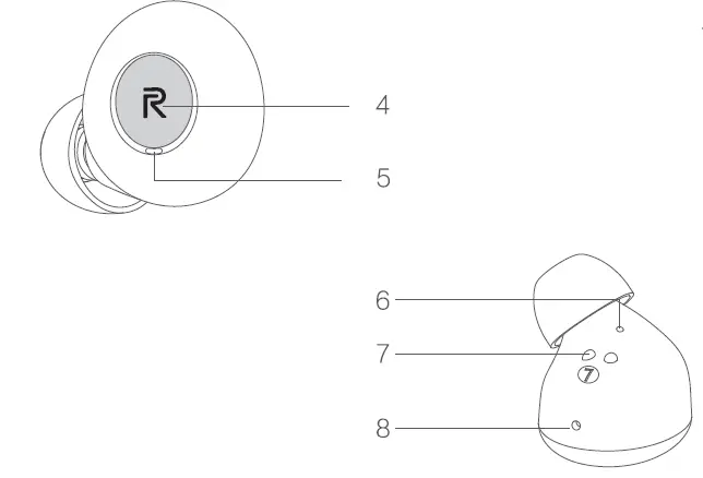 realme RMA216 Buds Qs Wireless Bluetooth Earphones fig 7