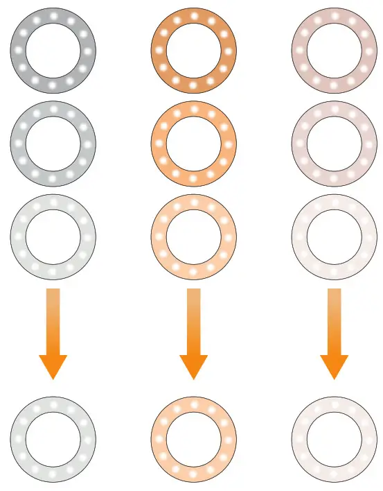 white shark RL-08 Ring LED Light - 4