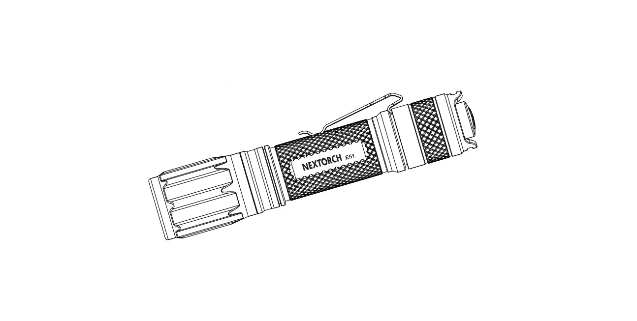 Nextorch E51 Lumens Ultra Bright Edc Flashlight User Manual