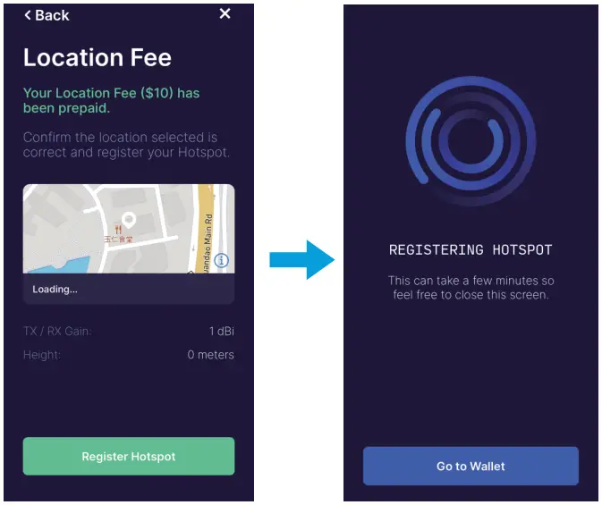 Helium Hotspot Registration