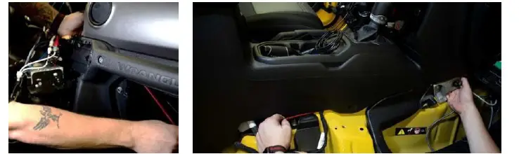 Metra JP-18AMP-1 Subwoofer Amplifier Installation kit-fig9