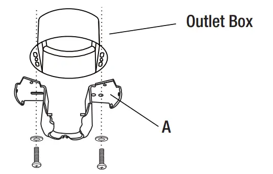 Installing the mounting bracket
