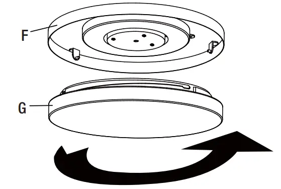 Installing the light kit