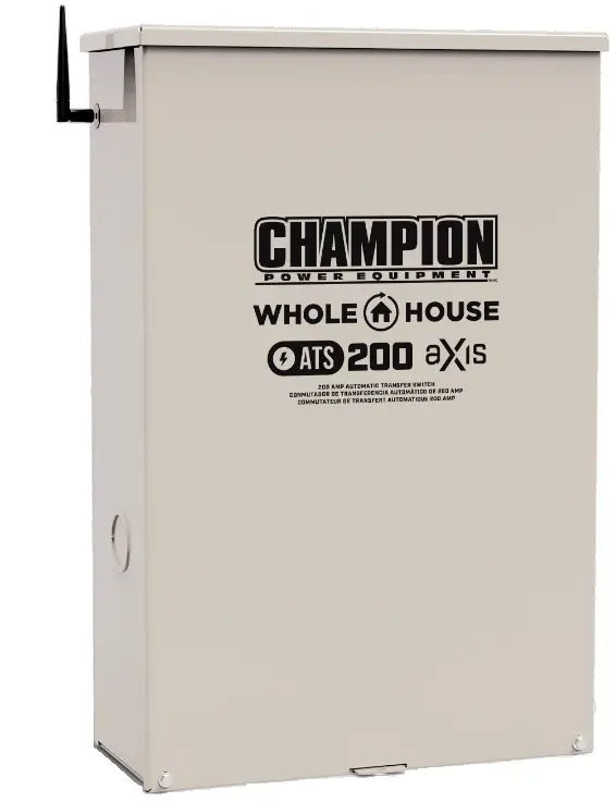 Champion 102006 200A AUTOMATIC TRANSFER SWITCH aXis CONTROLLER