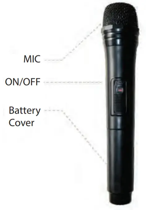 PYLE Portable PA Speaker - Microphone