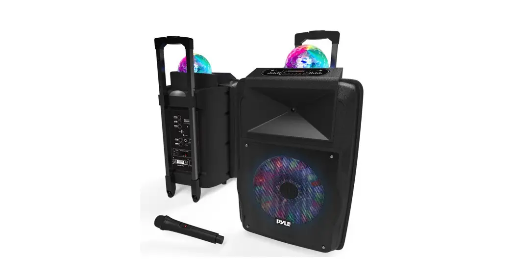 Pyle Portable Pa Speaker System Bundle Kit User Manual
