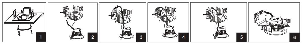 MaxLiTe RCF832WCSDW Universal Downlight - fig4