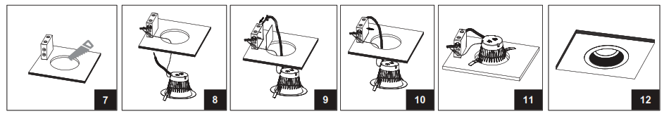 MaxLiTe RCF832WCSDW Universal Downlight - fig5