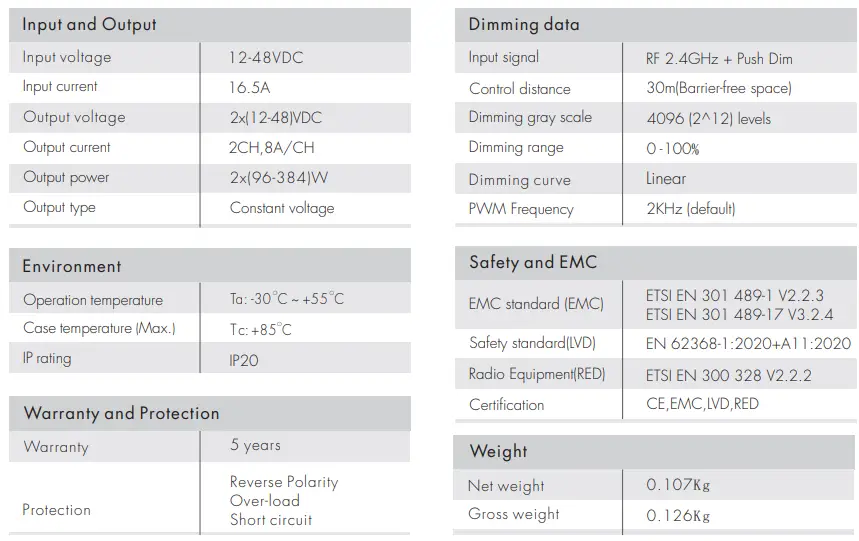 YJBCO V2-L Dual Color LED Controller 1