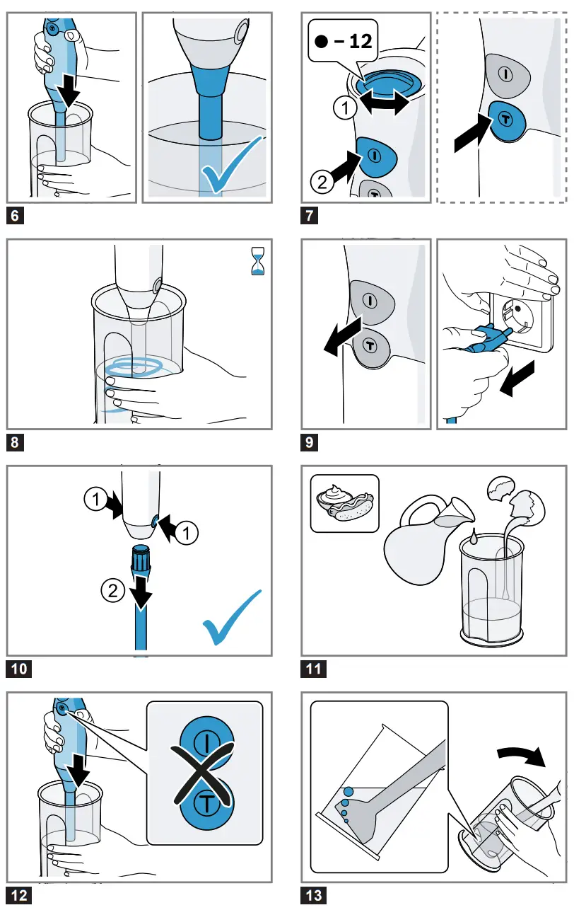 BOSCH MSM6S90BGB ErgoMixx Hand Blender - 2