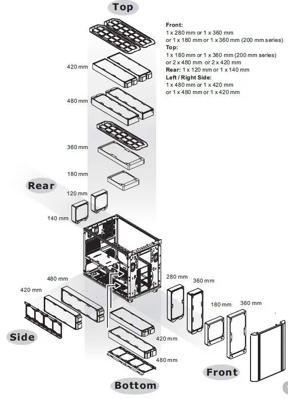 thermaltake LEVEL 20 XT Cube Chassis Tower 13