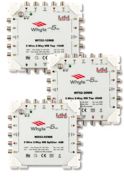 Whyte Technologies WT51-10WB 5 Wire WB Tap & Splitter FIG 6