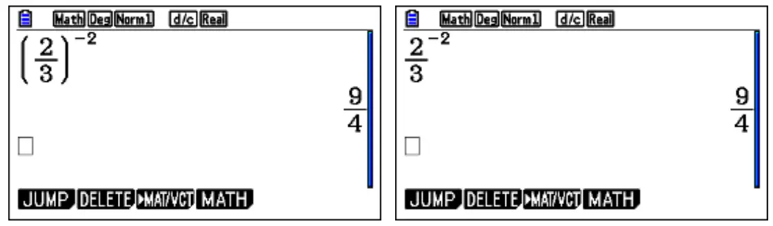 CASIO FX CG50 Color Graphing Calculator - unexpected