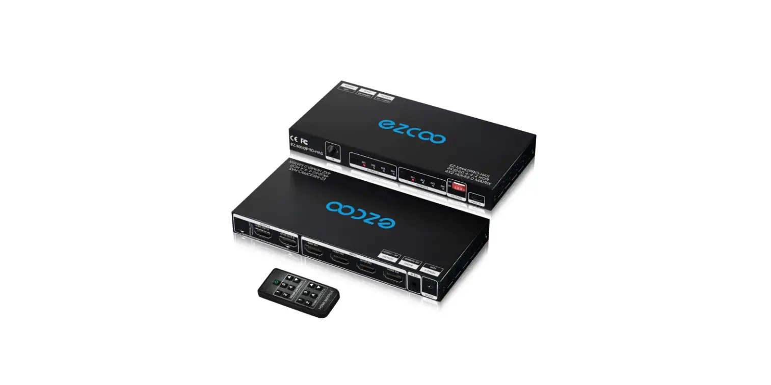 Ezcoo Mx42pro-has Hdmi Matrix Hdr 10 Atmos Spdif-user Manual
