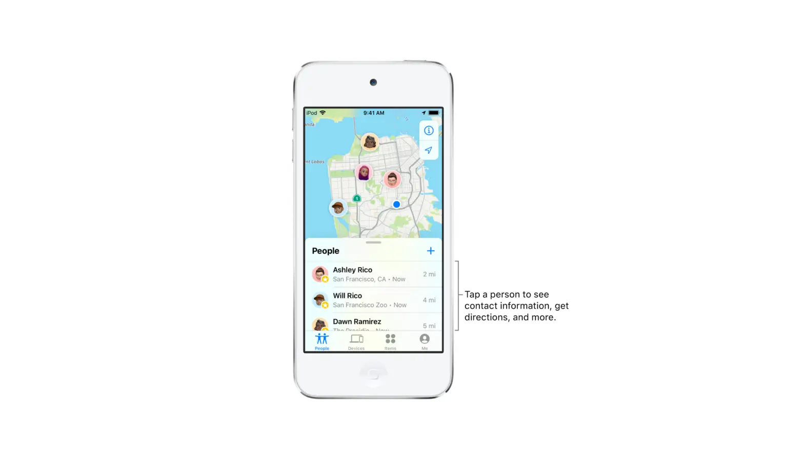 Notify A Friend When Your Location Changes In Find My On Ipod Touch Notify A Friend When Your Location Changes In Find My On Ipod Touch