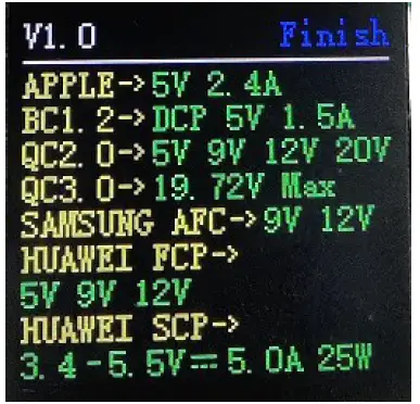 METERK FNIRSI-C1 USB Tester BT Voltmeter Ammeter fig 12