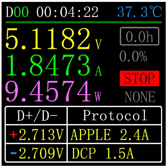 METERK FNIRSI-C1 USB Tester BT Voltmeter Ammeter fig 5