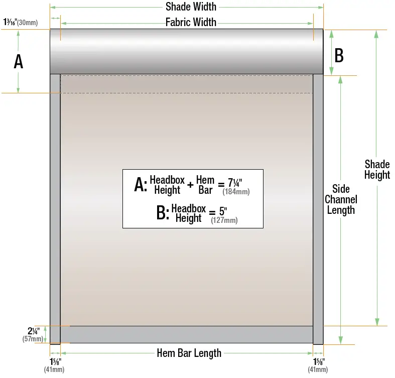 DRAPER FlexShade ZIP XL-35