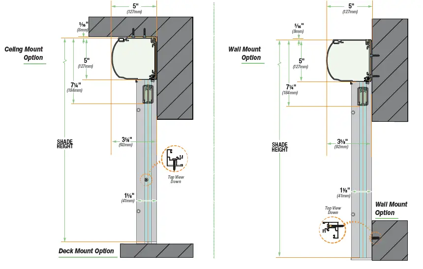 DRAPER FlexShade ZIP XL-36