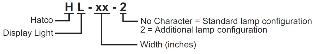 Hatco-Glo-Rite-HL-Series-Display-Lights-fig-2