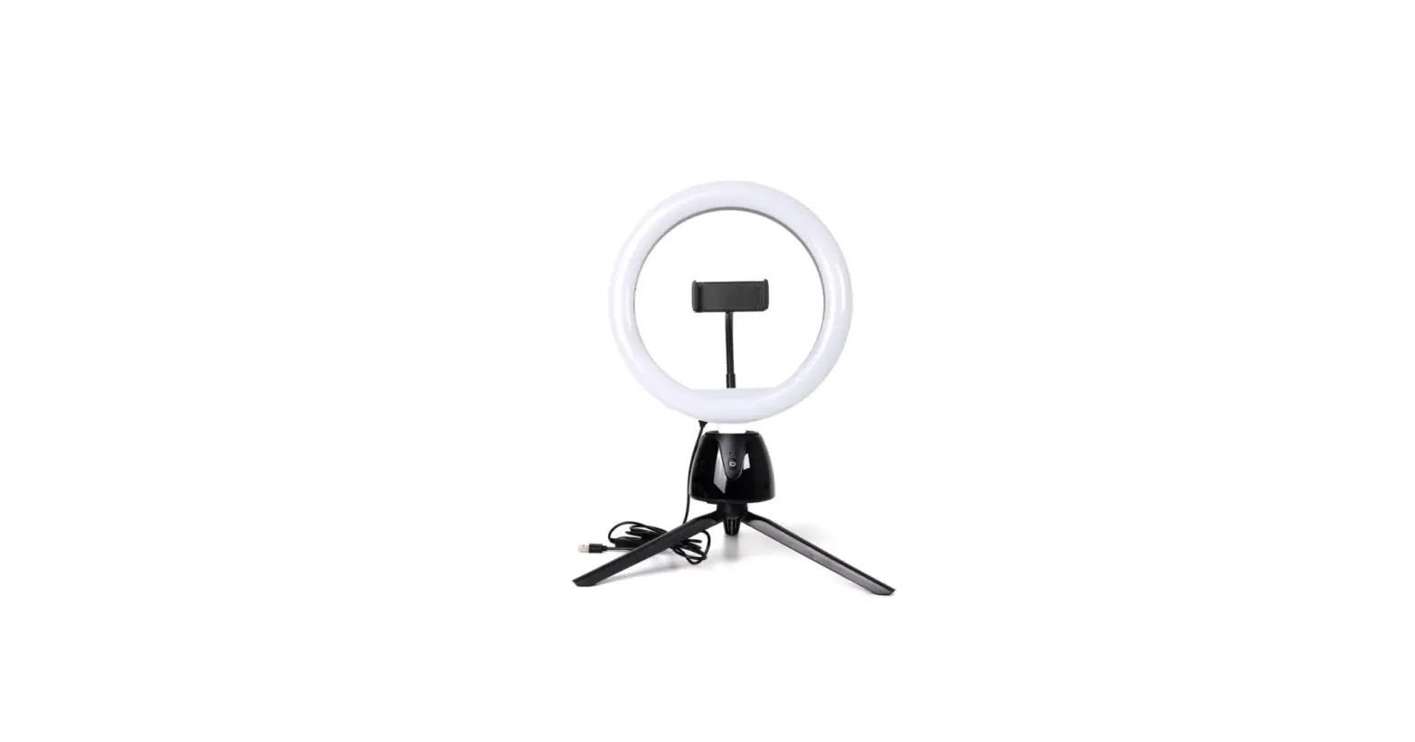Anko 43154227 10 Inch Ring Light With Small Tripod Instruction Manual