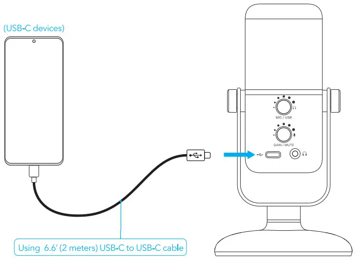 Saramonic SR-MV2000 USB Multicolor - smartphone