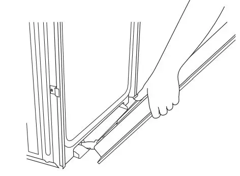 KitchenAid 27 Inch and 30 Inch Electric Single and Double Built In Oven Flush Installation Guide - At a 45° angle