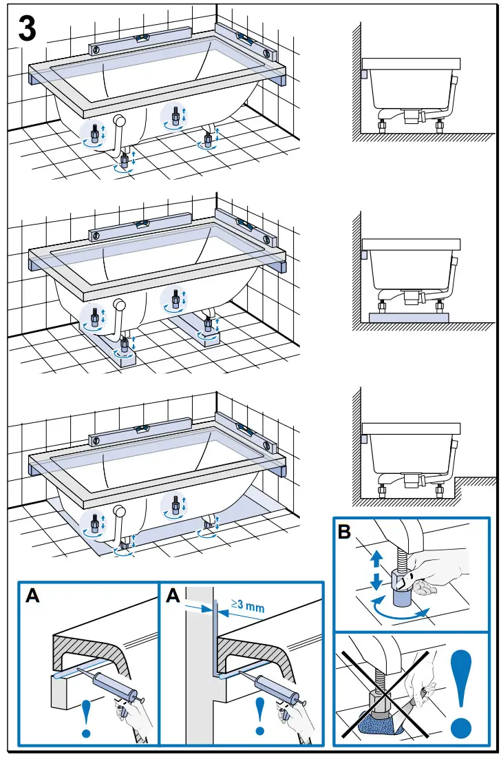 Villeroy Boch UBQ177OBE2V-01 Oberon Rectangular Bath - Figure 8