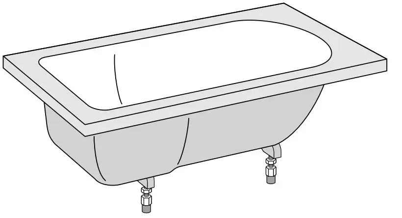 Villeroy Boch UBQ177OBE2V-01 Oberon Rectangular Bath