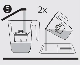 PHILIPS AWP2935 Filter Jug B05