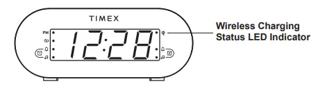 Timex TW500 Wireless Charging Alarm Clock Radio (15)
