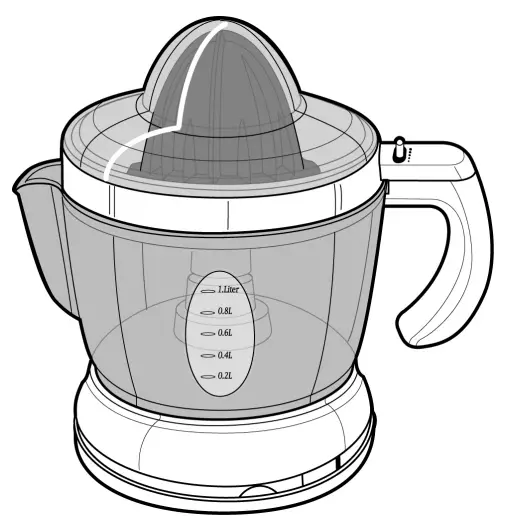 FRIGIDAIRE FD5161 Citrus Juicer