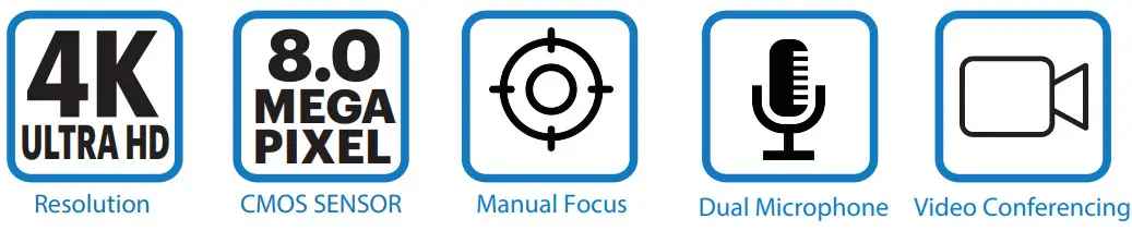 ADESSO CyberTrack 6S USB WebCam - parts