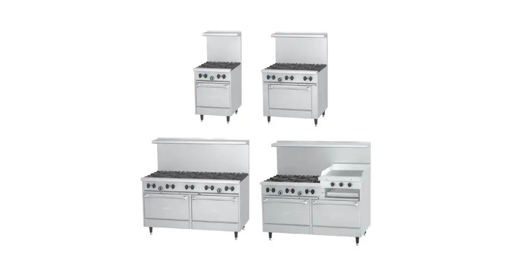 Garland Sunfire X Series Gas Restaurant Range Instruction Manual
