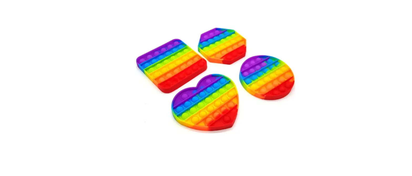 Pop It Ages 3-6 Fidget Toy Instructions