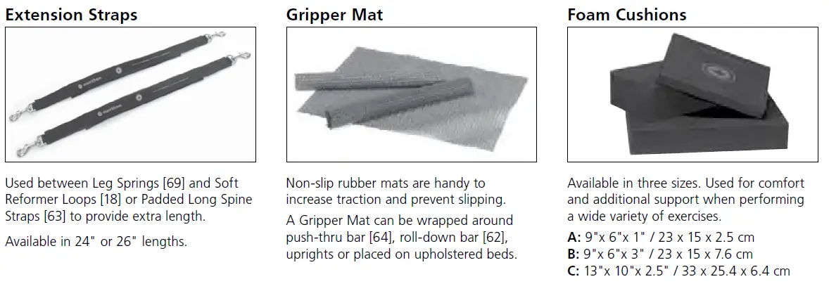 merrithew ST01003 Cadillac Trapeze Table 21